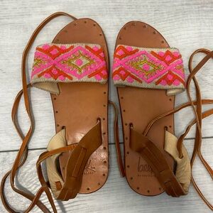 Beek sandals, size 6